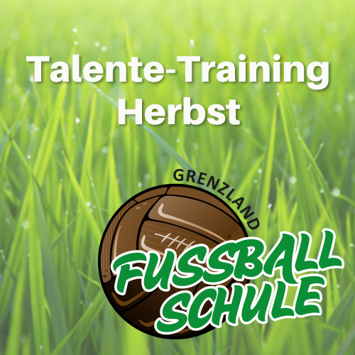 Talente-Training Herbst-Block 2026 (06.09 - 11.10.2026)
