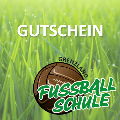 Geschenk-Gutschein der Fussballschule Grenzland